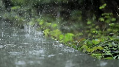 ilustrasi hujan