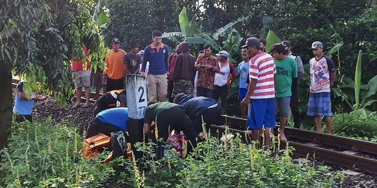 Ibu dan Balita di Malang Tewas Tertabrak Kereta