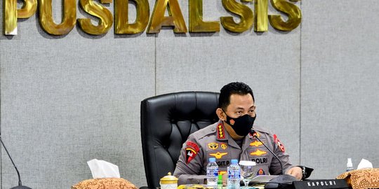 Kapolri Minta Jajaran Evaluasi Kaitan Covid-19 Melonjak dengan Kendornya Prokes Warga