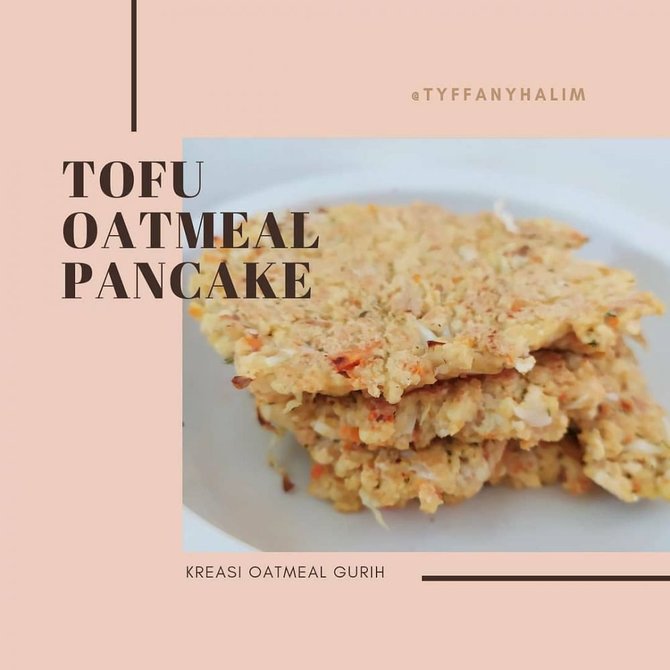 sajian oatmeal untuk diet