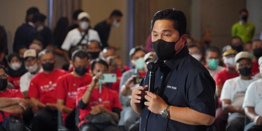 Erick Thohir Tegaskan Tak Mau Berambisi Buta soal Pilpres 2024