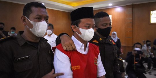 P2TP2A Harap Jaksa Banding Vonis Herry Wirawan: Korban Ingin Hukuman Setimpal