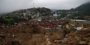 Kondisi Tanah Longsor di Brasil Hancurkan Ratusan Bangunan dan Renggut 34 Nyawa