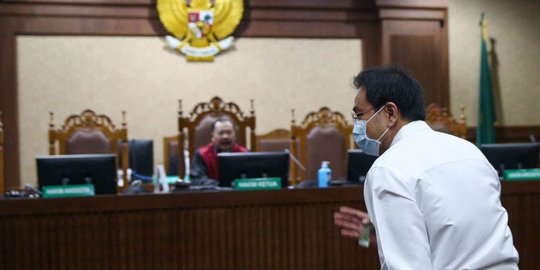 KPK Optimis Azis Syamsuddin Divonis Bersalah