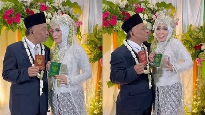 gagal move on puluhan tahun kisah lansia nikahi cinta pertamanya ini bikin haru