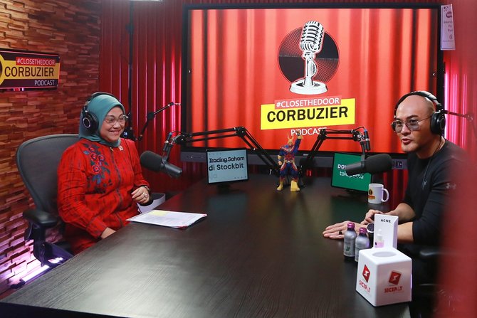 menaker ida fauziyah dalam dialog podcast deddy corbuzier