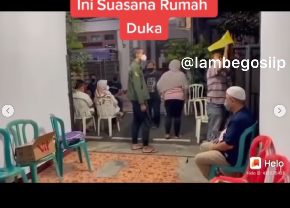 ayah doddy sudrajat meninggal dunia begini suasana di rumah duka