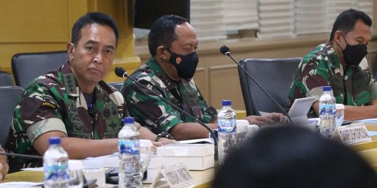 Jenderal Andika Buat Rapim TNI Jadi Satu dengan Polri, Materinya Arahan Presiden-DPR