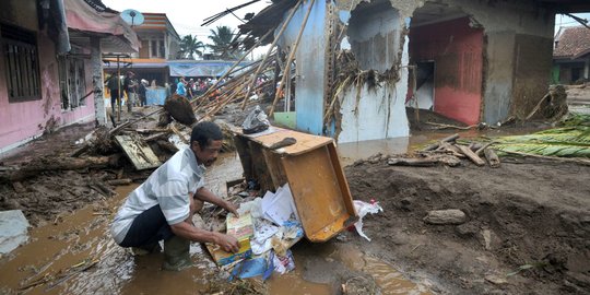 Banjir dan Longsor di Sukabumi, 1 Orang Meninggal Dunia