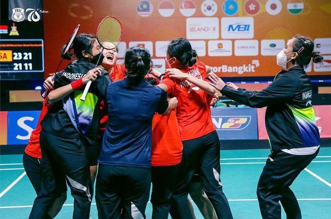 kemenangan tim putri indonesia di batc 2022