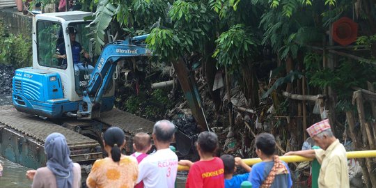 Anies: Pengerukan Kali Mampang Telah Rampung 100 Persen