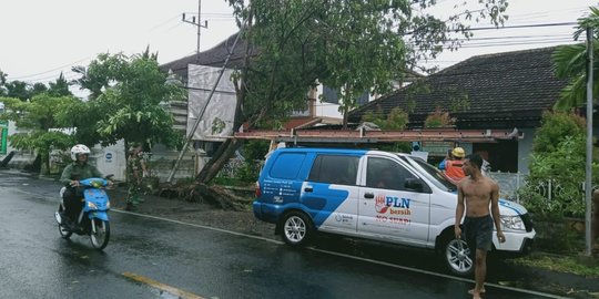 Angin Puting Beliung Terjang Dua Desa di Banyuwangi, 51 Bangunan Rusak