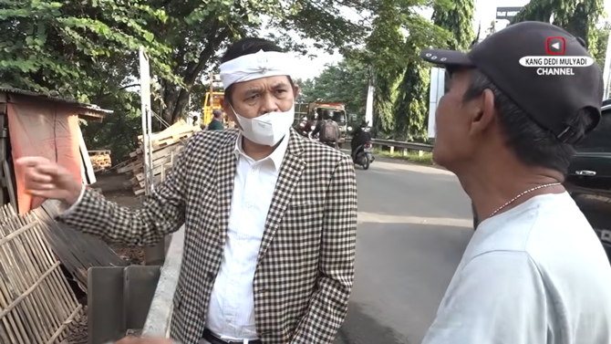 dipakai tempat jualan ciu dedi mulyadi ngamuk