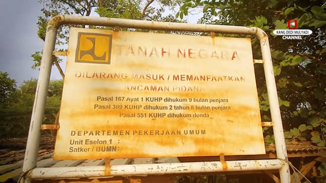 dipakai tempat jualan ciu dedi mulyadi ngamuk