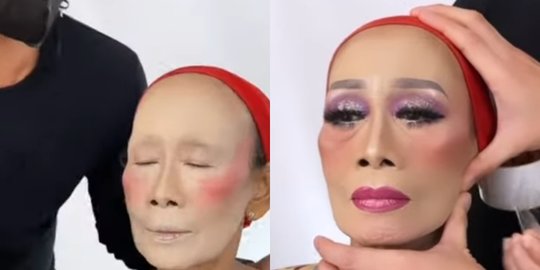 Viral MUA Sulap Nenek Jadi Wanita Muda, Ini Trik yang Dilakukan