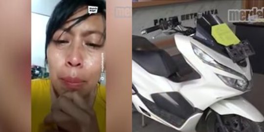 Nangis Curhat ke Kapolri, Motor Penjual Bubur Digadai Teman Polisi Akhirnya Kembali