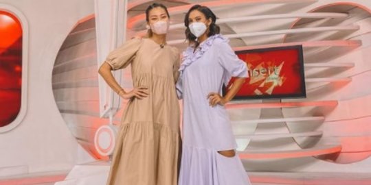 Disebut Pakai Dress Sobek saat Jadi Presenter, Model Veronika Twins Beri Klarifikasi