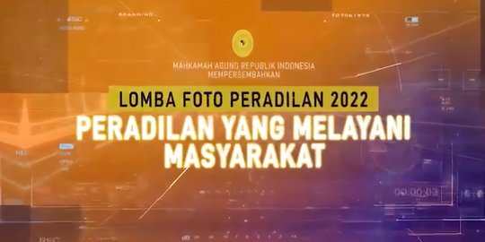 Ini Pemenang Lomba Foto Peradilan 2022 dengan Tema Peradilan yang Melayani Masyarakat