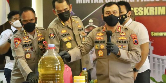 Pelaku Oplos di Kudus Campur Minyak Goreng dengan Air Cucian Zat Warna