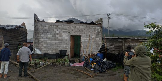 Lima Rumah Warga Bener Meriah Rusak Diterjang Angin Puting Beliung