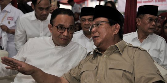 Litbang Kompas: Elektabilitas Prabowo Naik 2 Kali Lipat, Ganjar & Anies ...