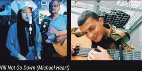 Suara Gadis Cilik Indonesia Nyanyi buat Palestina Sampai Bikin Tentara Israel Nangis