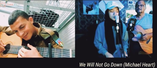 suara gadis cilik indonesia nyanyi buat palestina sampai bikin tentara israel nangis