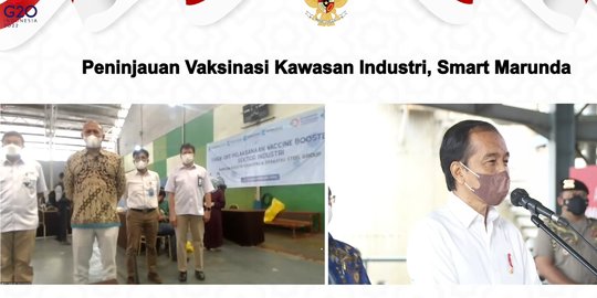 Jokowi Sentil Menperin: Segera Vaksin Karyawan, Agar Kawasan Industri Tak Terganggu