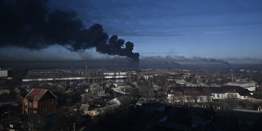 Serangan Rusia ke Ukraina: Malam Mencekam di Kiev