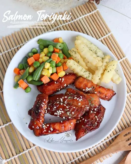 salmon teriyaki