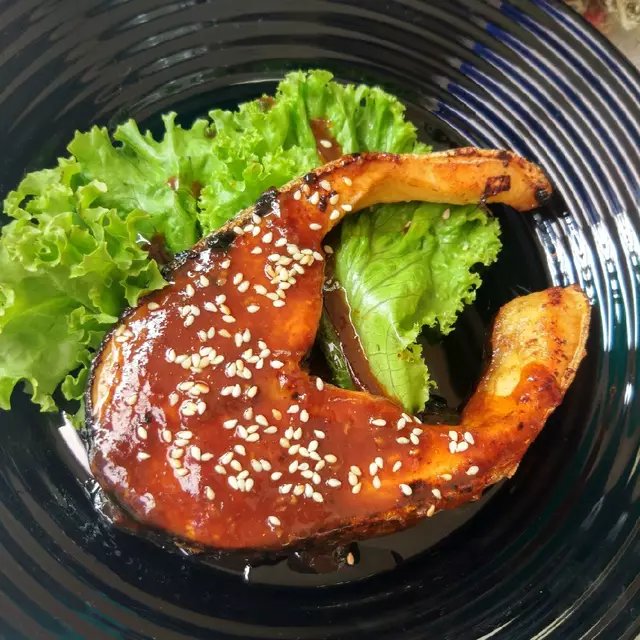 salmon teriyaki