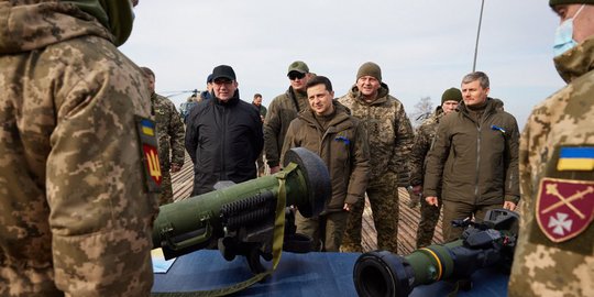 Presiden Ukraina: Kita Telah Bertahan dan Berhasil Menangkis Serangan Musuh