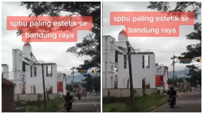 spbu viral di bandung