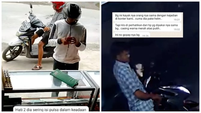 modus kejahatan pria beli pulsa tak bayar di medan