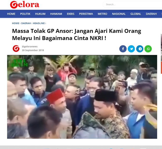 hoaks video menag diusir