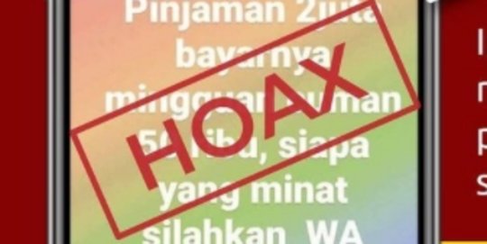 CEK FAKTA: Waspada Penipuan Tawaran Pinjaman Mengatasnamakan OJK