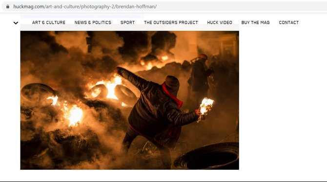 tidak benar foto foto warga ukraina melawan rusia pada februari 2022