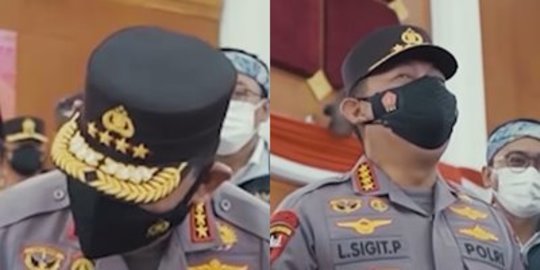 Momen Kapolri Listyo dengan Kiai, Godai yang Takut Jarum Suntik 'Lihat Saya Saja'