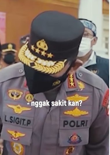 momen kapolri listyo dengan para kiai godai yang takut jarum suntik 039lihat saya saja039