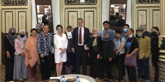 Konselor Prancis Luncurkan Buku di Yogyakarta, Buka Peluang Kerja Sama