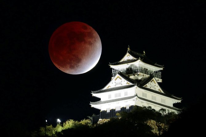 gerhana bulan sebagian di jepang