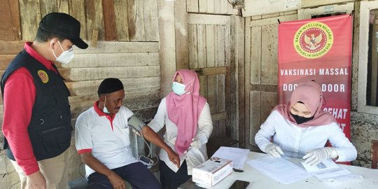 RI Menuju Endemi Covid-19, BIN Percepat Vaksinasi di Wilayah 4T Bengkulu