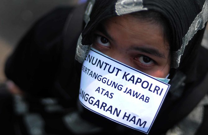 aksi pelanggaran ham