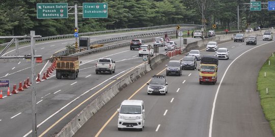 Sempat Ramai, Arus Kendaraan di Kawasan Puncak Sudah Kembali Normal