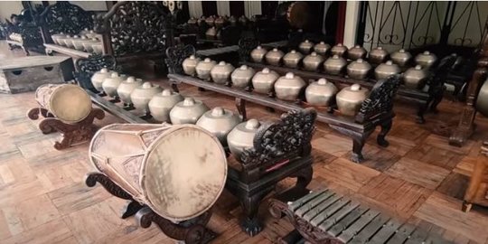 Simbol Penghormatan, Ini 3 Fakta Unik Gamelan Carabalen Keraton Surakarta