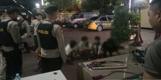 Polres Jakbar Periksa Intensif 12 Pemuda Diduga Hendak Tawuran