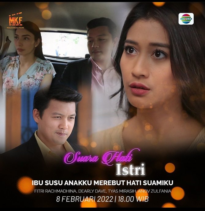 jadi antagonis hingga bikin penonton jengkel ini 4 judul suara hati istri yang dibintangi dirly