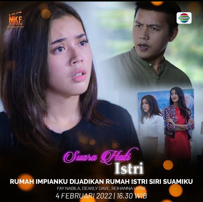 jadi antagonis hingga bikin penonton jengkel ini 4 judul suara hati istri yang dibintangi dirly