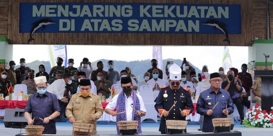 Menteri Trenggono Optimis Bangkitkan Sektor Perikanan di Maluku Utara