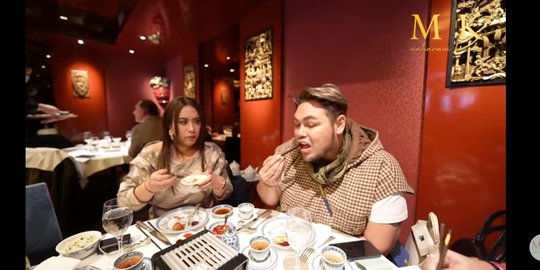 Intip Keseruan Maharani Kemala dan Ivan Gunawan Menyantap Chinese Food di Paris